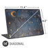 Moon and Stars Universal Laptop 14in (11.4 x 8.2in) Skin