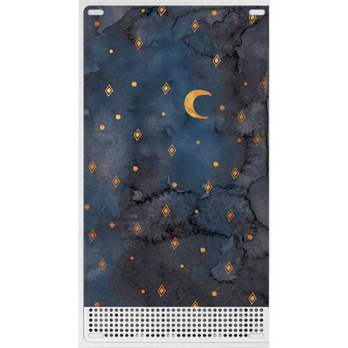 Moon and Stars Xbox Series S Console Skin