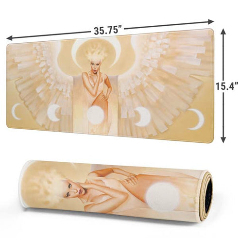Moon Angel by LA Williams Gaming Mouse Pad