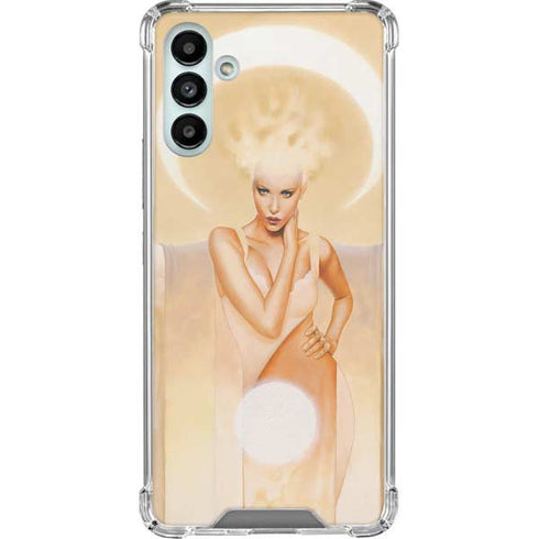LA Williams Moon Angel Galaxy A13 5G Clear Case