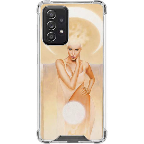 LA Williams Moon Angel Galaxy A52 5G Clear Case