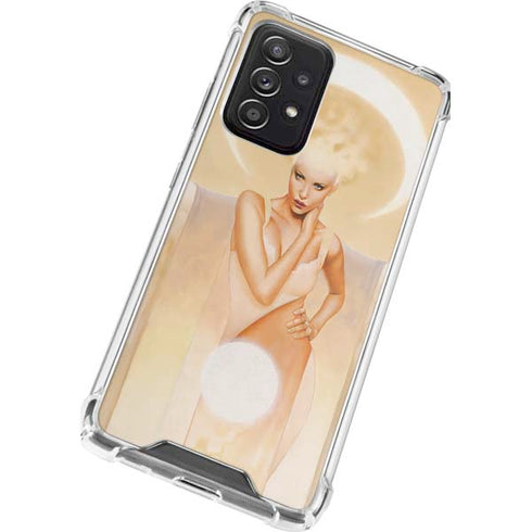 LA Williams Moon Angel Galaxy A52 5G Clear Case