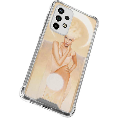 LA Williams Moon Angel Galaxy A53 5G Clear Case