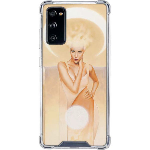 LA Williams Moon Angel Galaxy S20 FE Clear Case