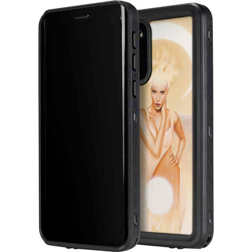 LA Williams Moon Angel Galaxy S20 Plus Waterproof Case