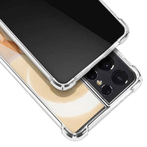 LA Williams Moon Angel Galaxy S21 Ultra 5G Clear Case