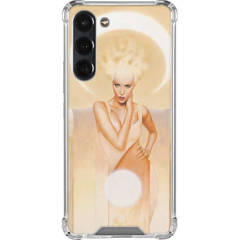 LA Williams Moon Angel Galaxy S23 Plus Clear Case