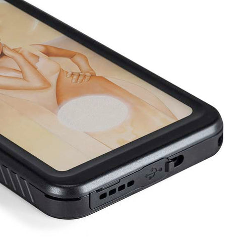 LA Williams Moon Angel Galaxy S23 Plus Waterproof Case