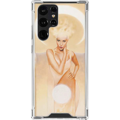 Moon Angel by LA Williams Galaxy S24 Ultra Clear Case