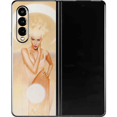 LA Williams Moon Angel Galaxy Z Fold3 5G Skin