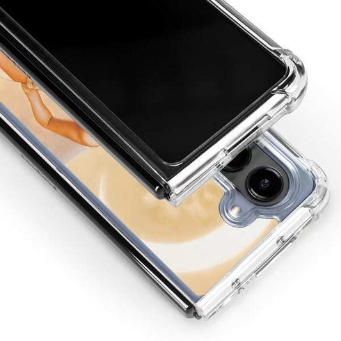 Moon Angel by LA Williams Galaxy Z Fold5 5G Clear Case