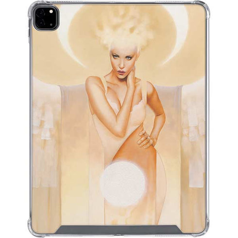 LA Williams Moon Angel iPad Pro 12.9in (2020) Clear Case