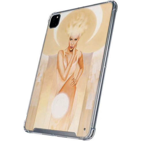LA Williams Moon Angel iPad Pro 12.9in (2020) Clear Case