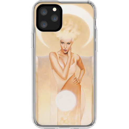 Moon Angel by LA Williams iPhone 11 Pro Clear Case