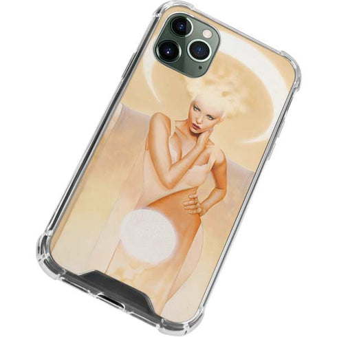 Moon Angel by LA Williams iPhone 11 Pro Max Clear Case