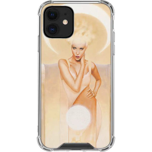 LA Williams Moon Angel iPhone 12 Mini Clear Case