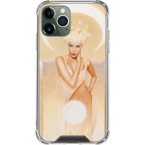 LA Williams Moon Angel iPhone 12 Pro Clear Case