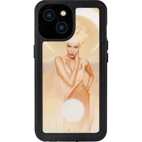 LA Williams Moon Angel iPhone 13 Mini Waterproof Case