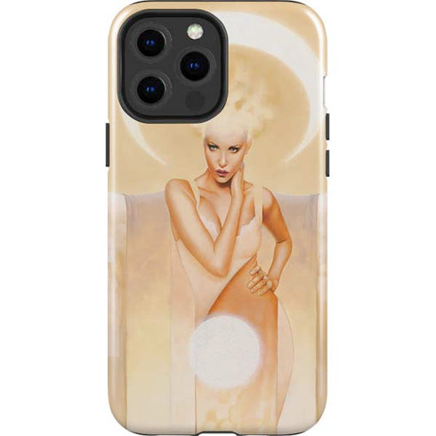 Moon Angel by LA Williams iPhone 15 Pro Max Impact Case
