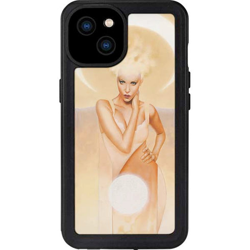 Moon Angel by LA Williams iPhone 15 Plus Waterproof Case