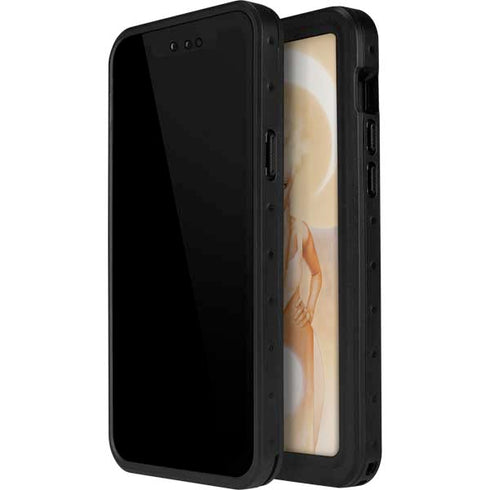 Moon Angel by LA Williams iPhone 15 Waterproof Case