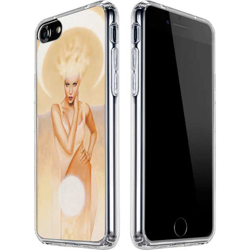 LA Williams Moon Angel iPhone SE (2nd & 3rd Gen) Clear Case