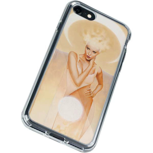 LA Williams Moon Angel iPhone SE (2nd & 3rd Gen) Clear Case