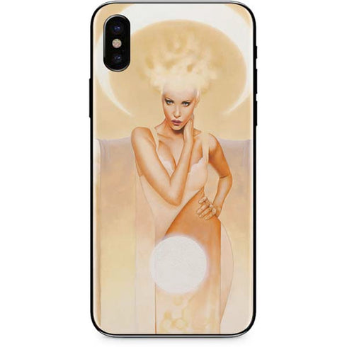 LA Williams Moon Angel iPhone X Skin