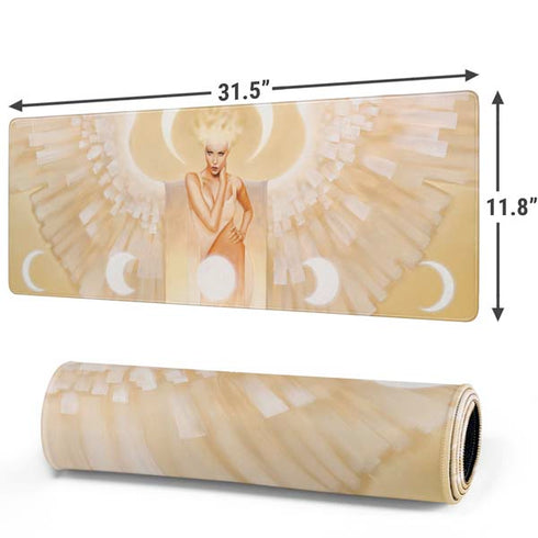 Moon Angel by LA Williams Gaming Mouse Pad