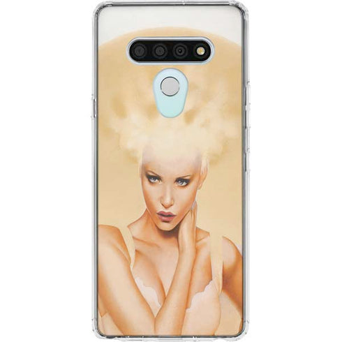 Moon Angel by LA Williams LG Stylo 6 Clear Case