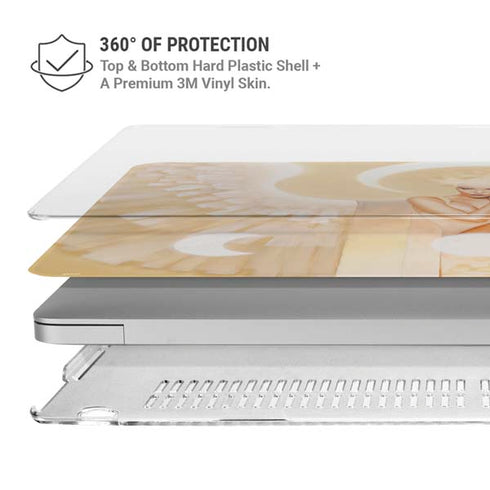 LA Williams Moon Angel MacBook Pro 16in (2019-20) Case plus Skin
