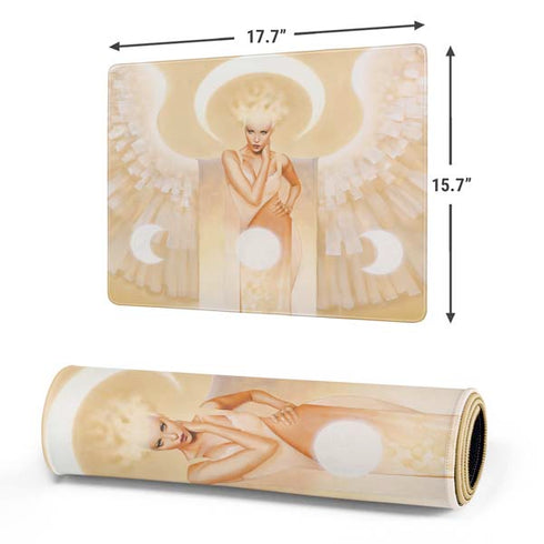 Moon Angel by LA Williams Gaming Mouse Pad
