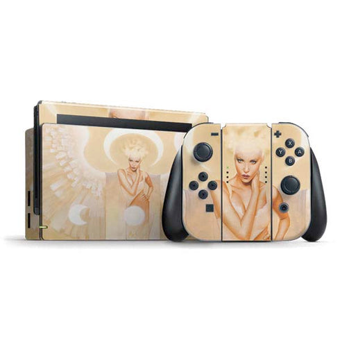 LA Williams Moon Angel Nintendo Switch Bundle Skin
