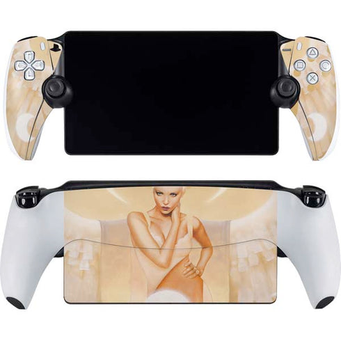Moon Angel by LA Williams PlayStation Portal Remote Player Skin