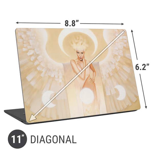 LA Williams Moon Angel Universal Laptop 11in (8.8 x 6.2in) Skin