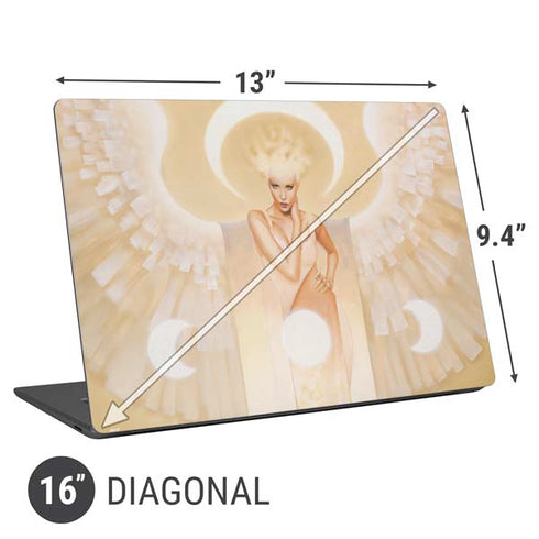 LA Williams Moon Angel Universal Laptop 16in (13 x 9.4in) Skin