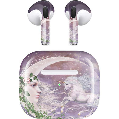 Laurie Prindle Moon Unicorn Apple AirPods (3rd Gen 2021) Skin