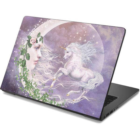 Laurie Prindle Moon Unicorn Dell Chromebook Skin