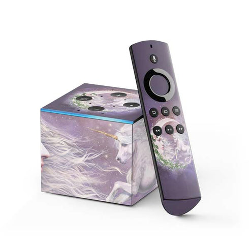 Laurie Prindle Moon Unicorn Fire TV Cube Skin