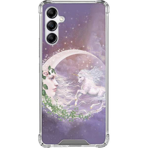 Laurie Prindle Moon Unicorn Galaxy A14 5G Clear Case