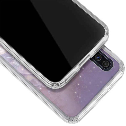 Laurie Prindle Moon Unicorn Galaxy A50 Clear Case