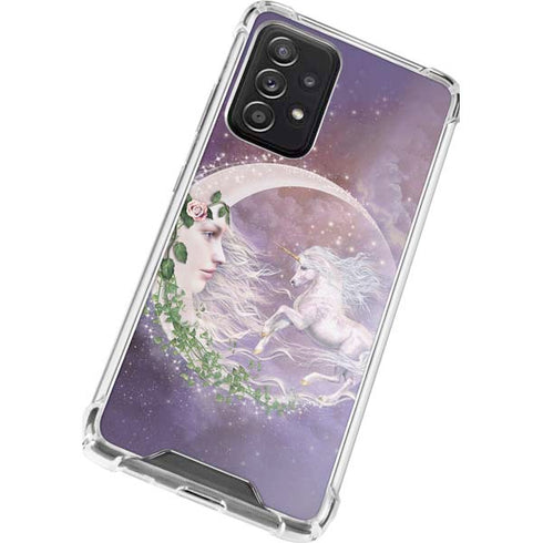 Laurie Prindle Moon Unicorn Galaxy A52 5G Clear Case
