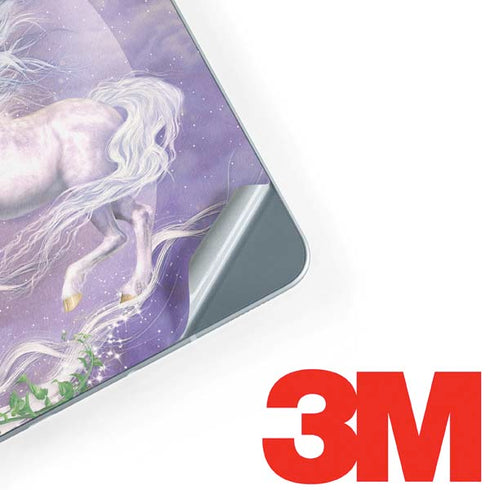 Laurie Prindle Moon Unicorn Galaxy Book 12in Skin