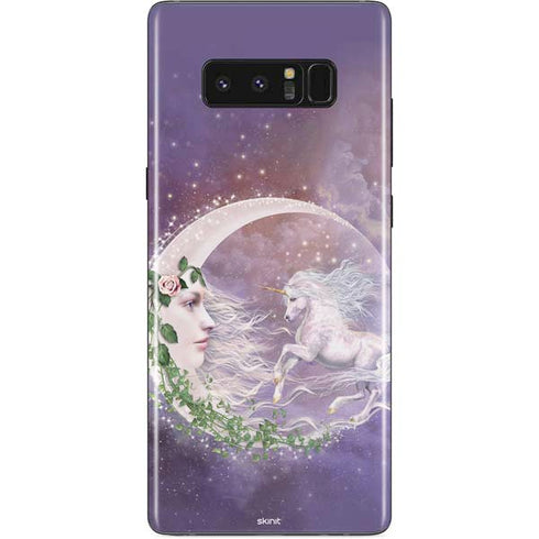 Laurie Prindle Moon Unicorn Galaxy Note 8 Skin