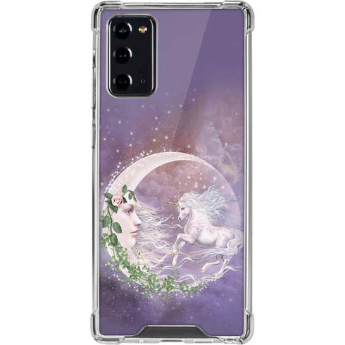 Laurie Prindle Moon Unicorn Galaxy Note20 5G Clear Case