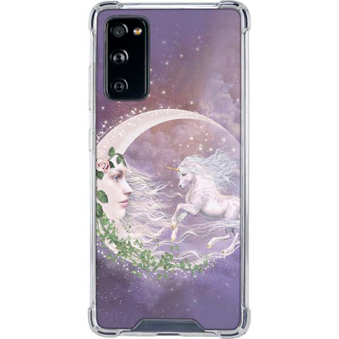Laurie Prindle Moon Unicorn Galaxy S20 FE Clear Case