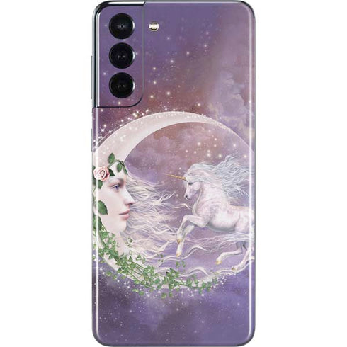 Laurie Prindle Moon Unicorn Galaxy S21 5G Skin