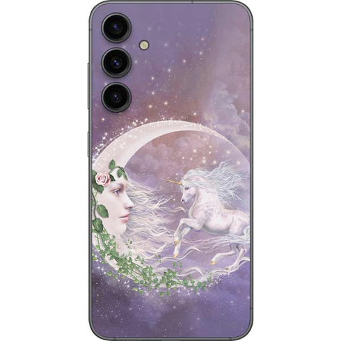 Moon Unicorn by Laurie Prindle Galaxy S23 FE Skin