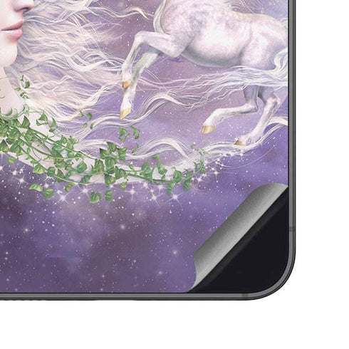 Moon Unicorn by Laurie Prindle Galaxy S23 FE Skin