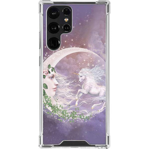 Moon Unicorn by Laurie Prindle Galaxy S24 Ultra Clear Case